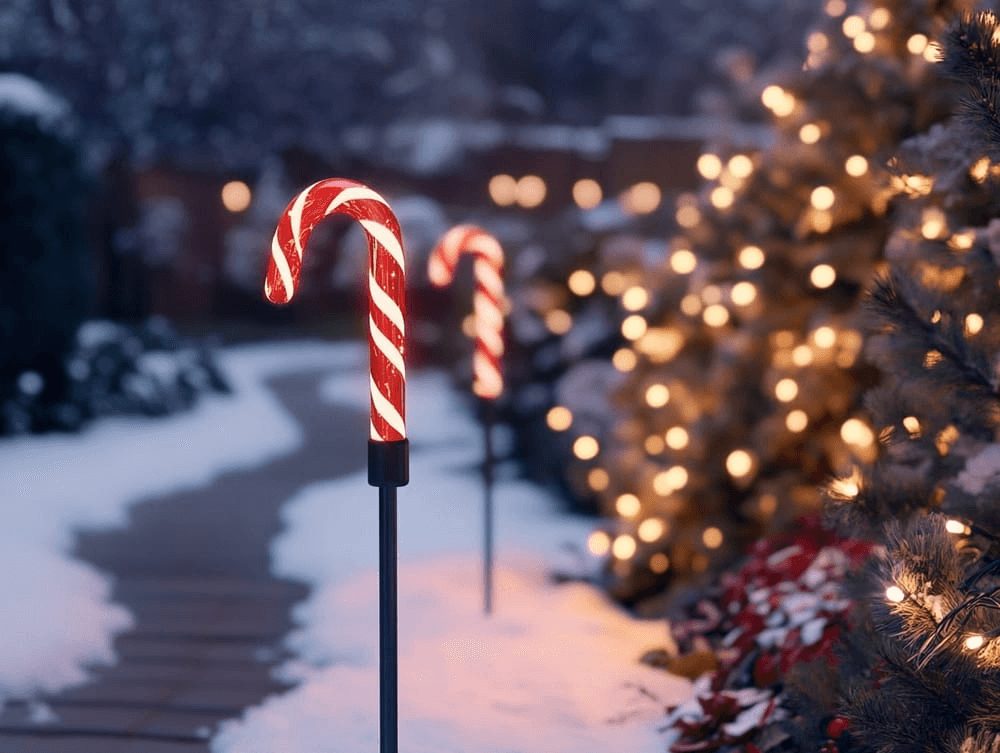 DIY Candy Cane Lane