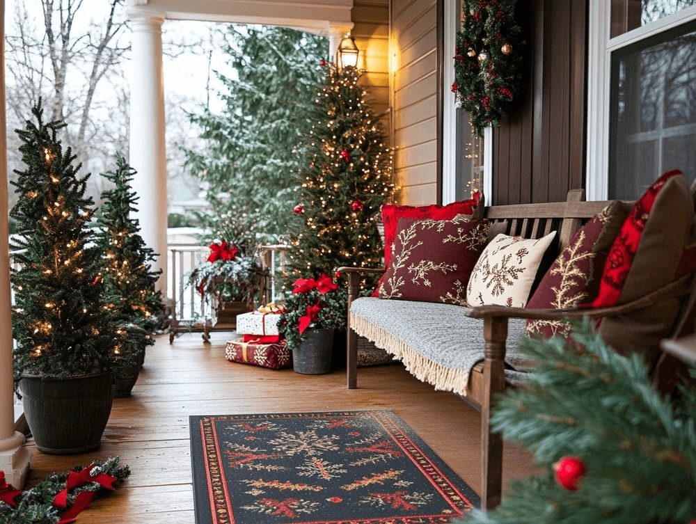 Festive Porch Displays