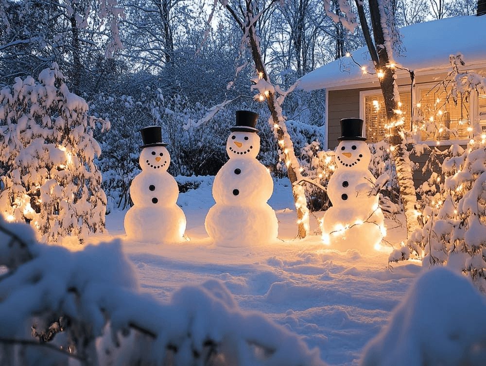 Snowman Family