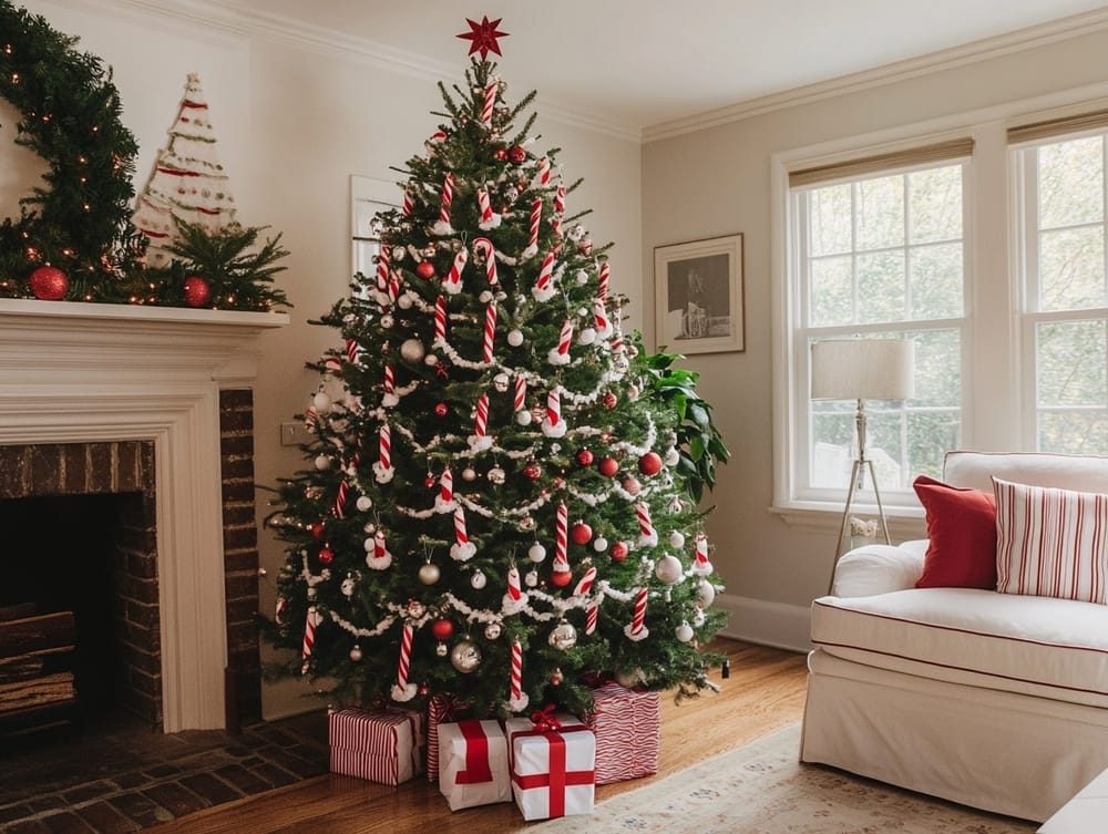 candy-cane-themed