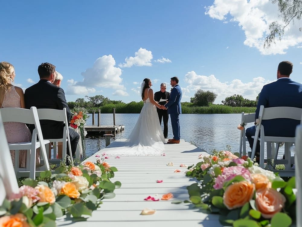 ceremony-on-a-dock