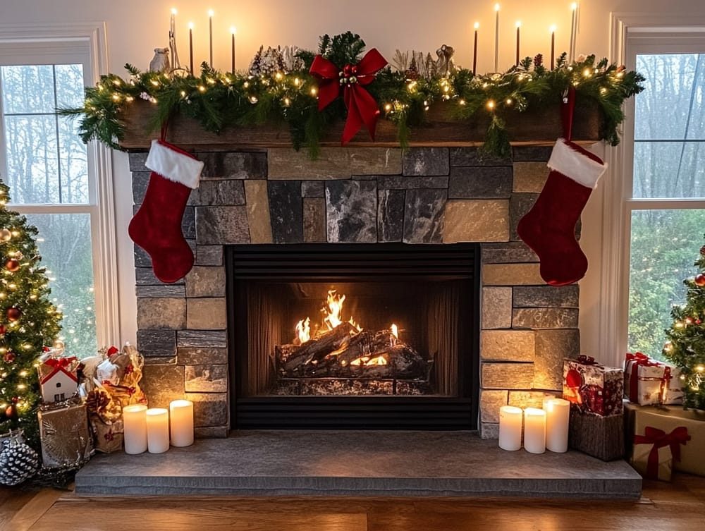 fireplace-mantel-displays