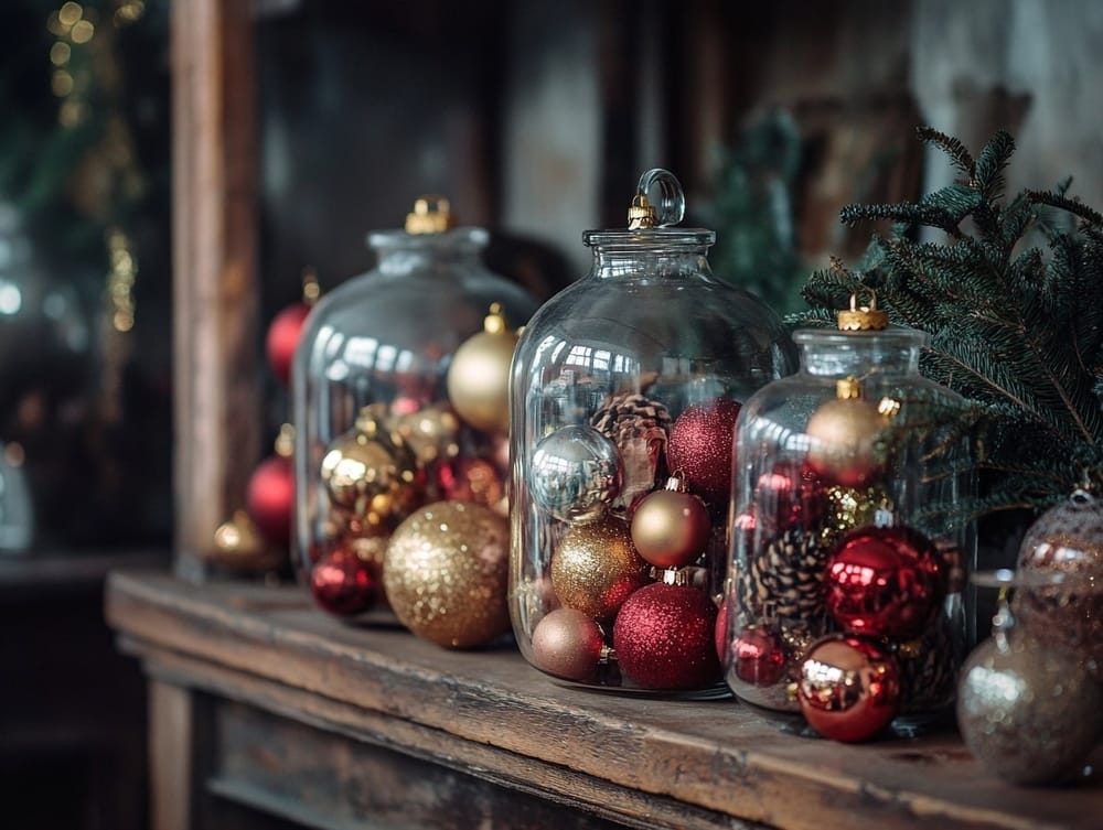 ornament-filled-glass-jars